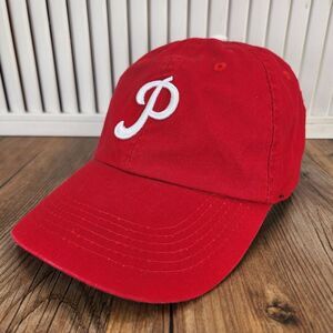 Philadelphia Phillies Chevy Bowtie Promo Strapback Hat Cap Red Stadium Giveaway